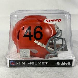 Cleveland Browns 1946 Throwback Riddell NFL Speed Mini Helmet